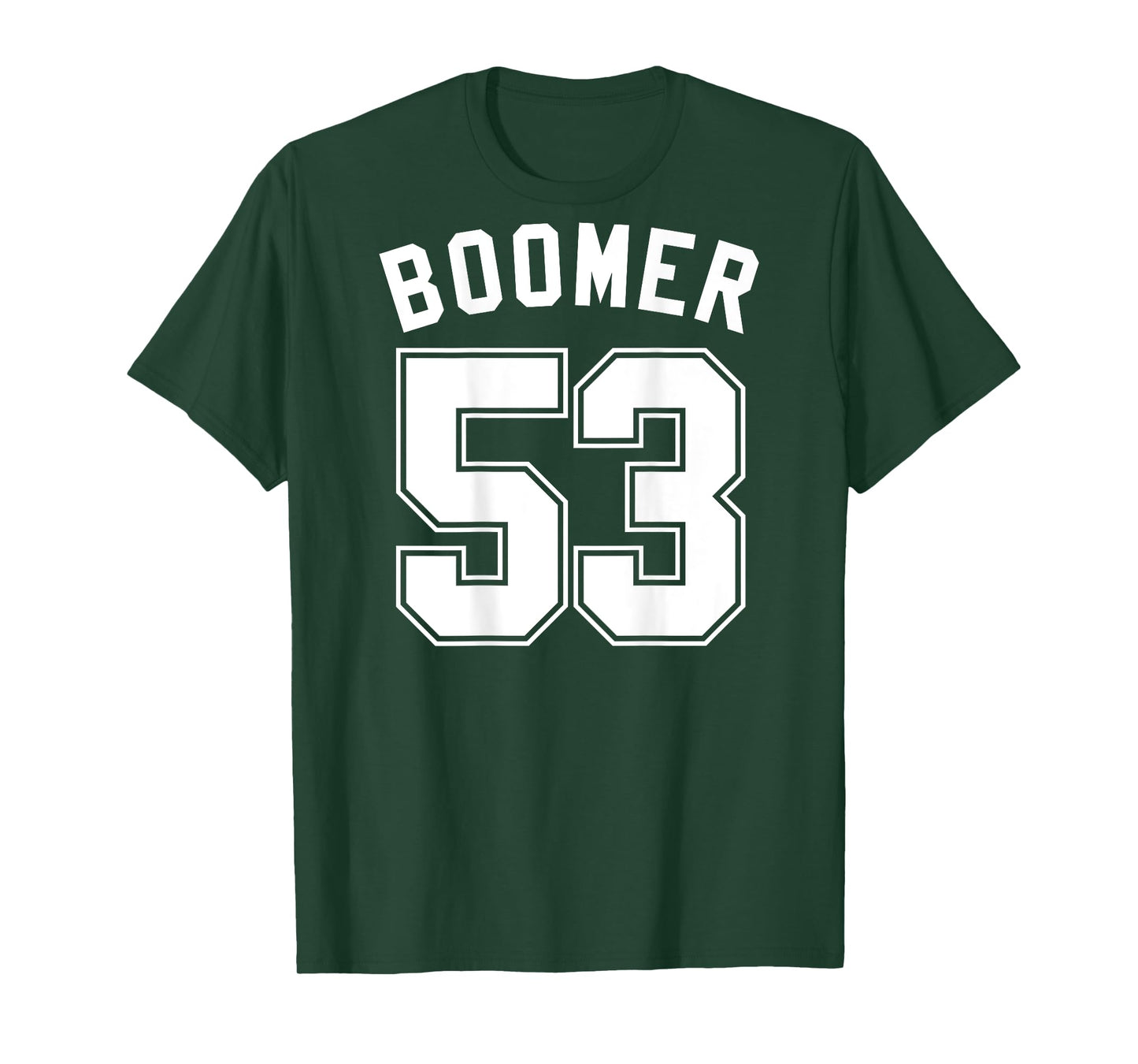 1953 Boomer Jersey (Back) Generation Badass for Proud Boomer T-Shirt
