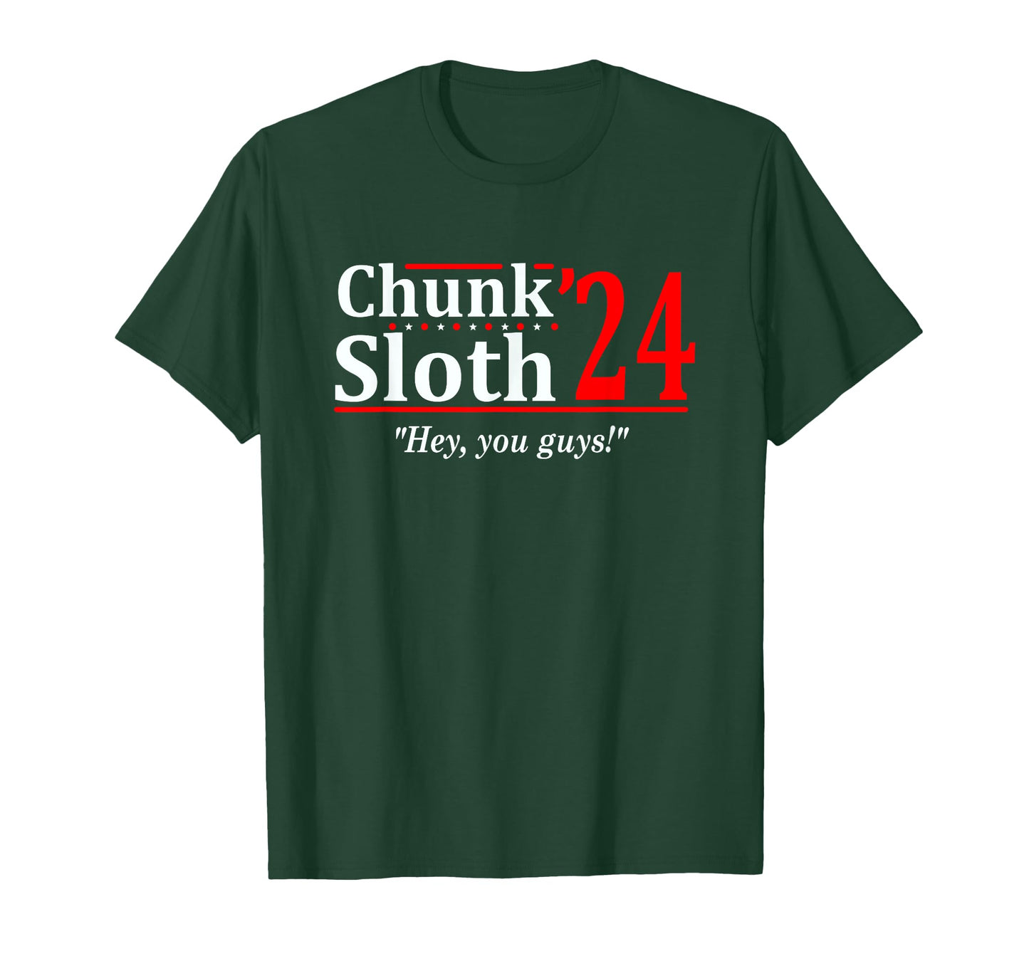 Chunk Sloth '24 "Hey, You Guys" Apparel T-Shirt