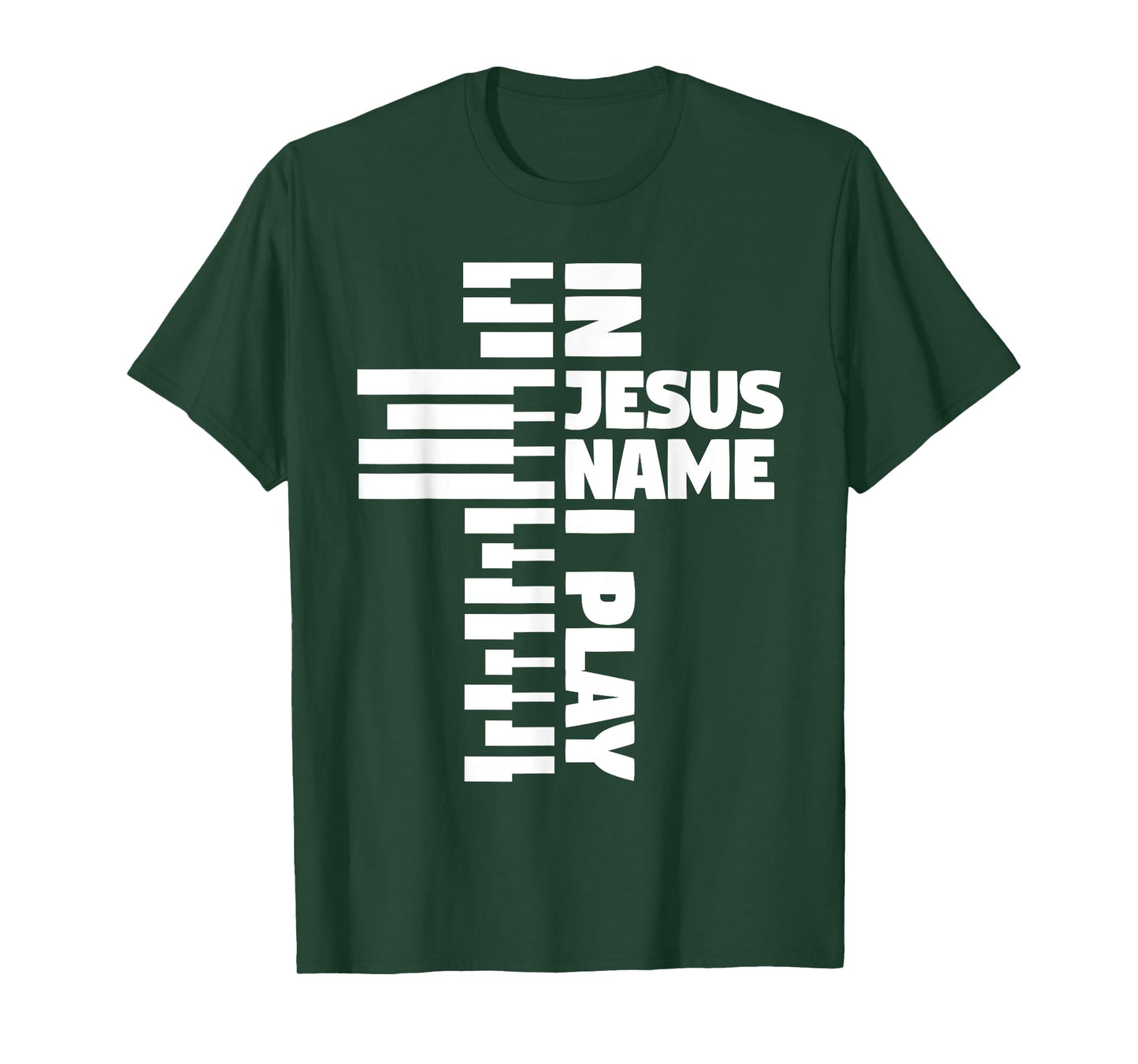 Piano Keys I Play In Jesus Name T-Shirt