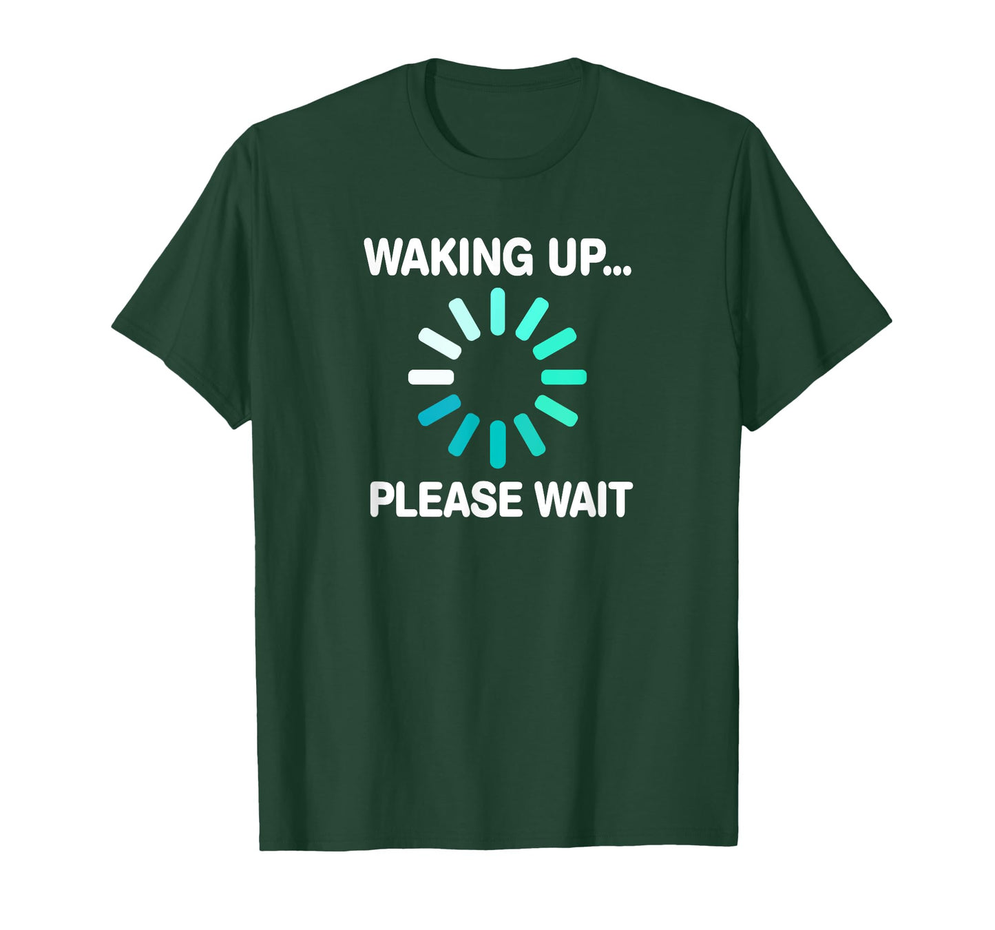 Waking Up Humor Night Owl PJ Men Women Humorous T-Shirt