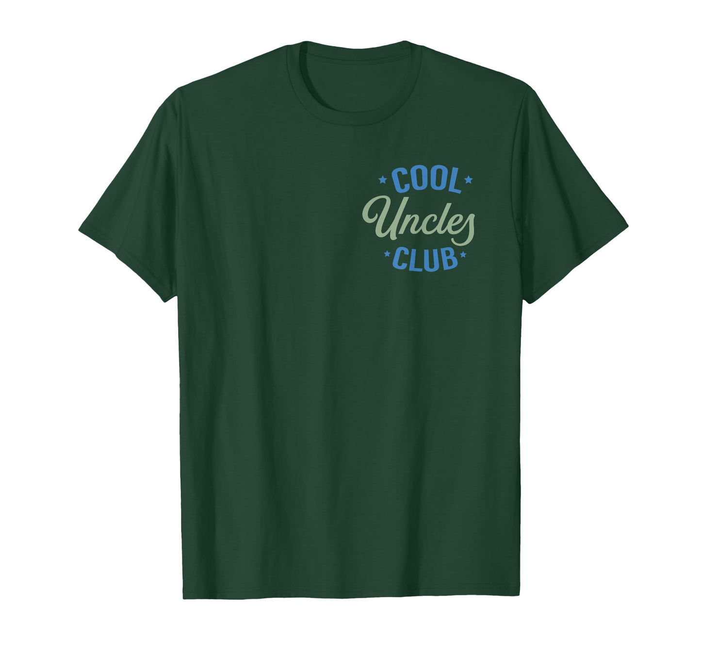 Cool Uncles Club Best Uncle Ever Funny Pocket Fathers Day T-Shirt