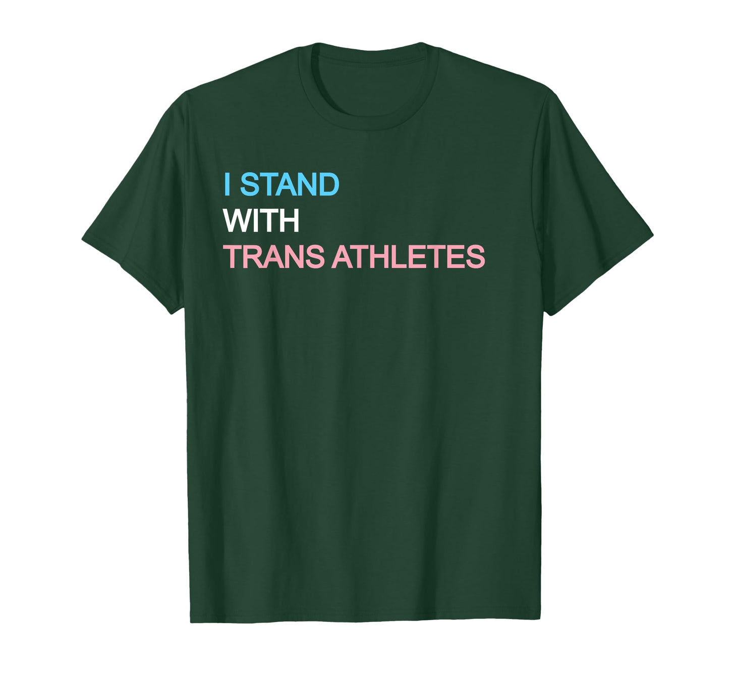 I Stand With Trans Athletes T-shirt