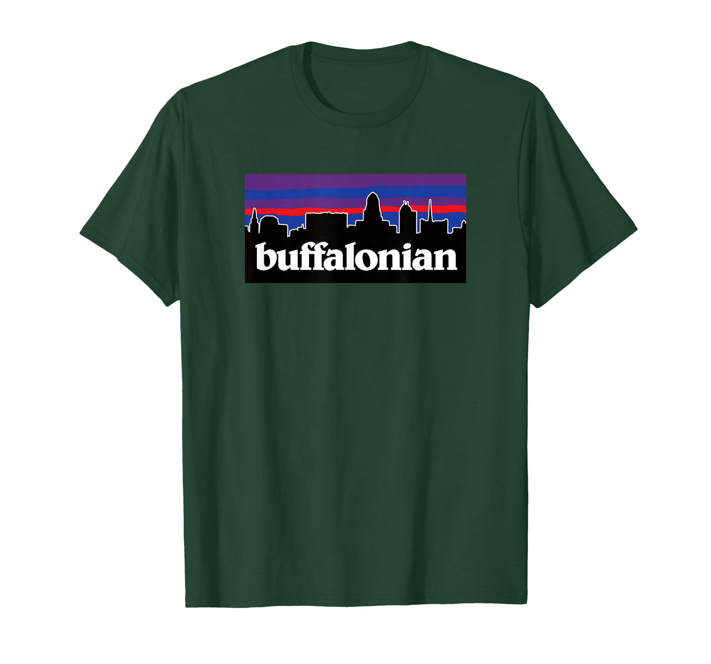 BUFFALONIAN - Buffalo NY skyline new york 716 bflo born home T-Shirt