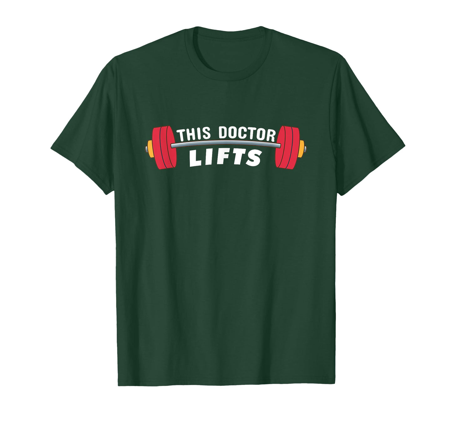 Funny Doctor Gift - This Doctor Lifts - Fitness Doctors T-Shirt
