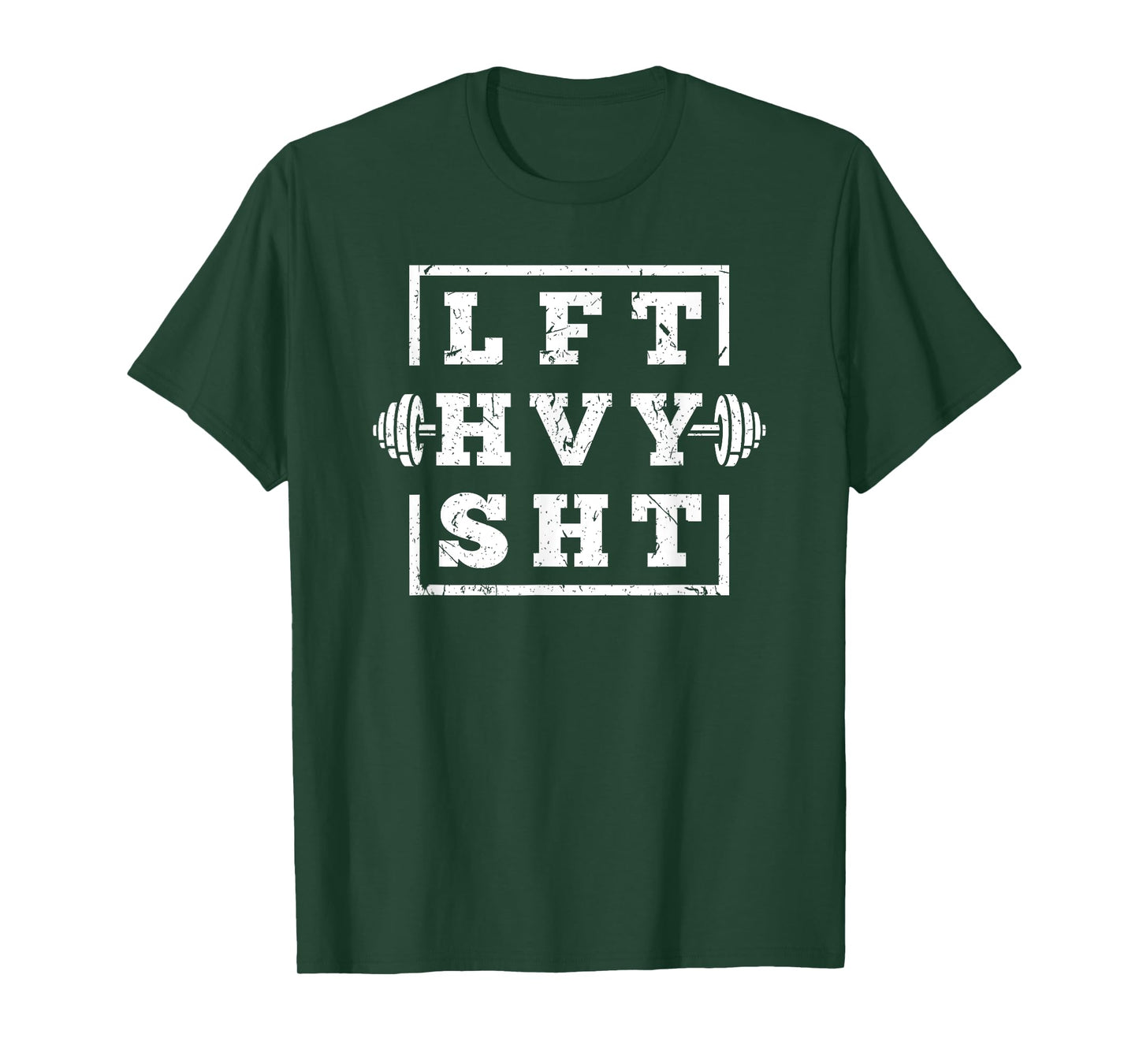 Funny Lift Heavy Shit Weightlifting T-Shirt