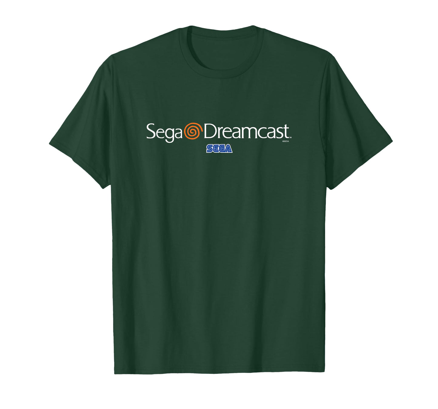 SEGA Dreamcast white logo video game T-Shirt