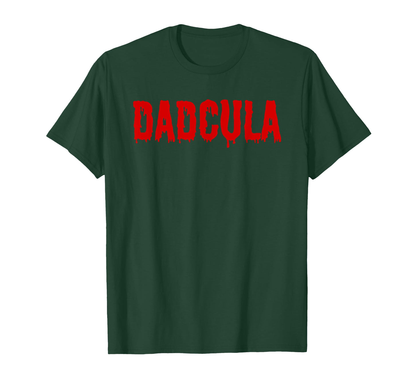 Dadcula Halloween Shirt for Dads, Men's Black Vampire Tee T-Shirt