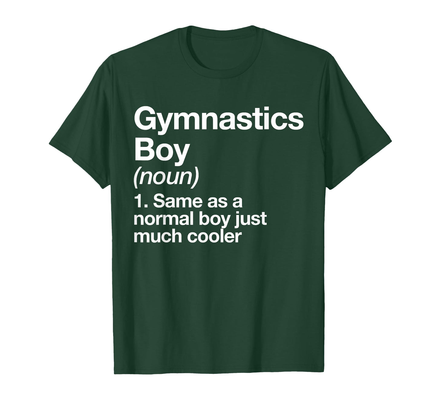 Gymnastics Boy Definition Funny Sports T-Shirt