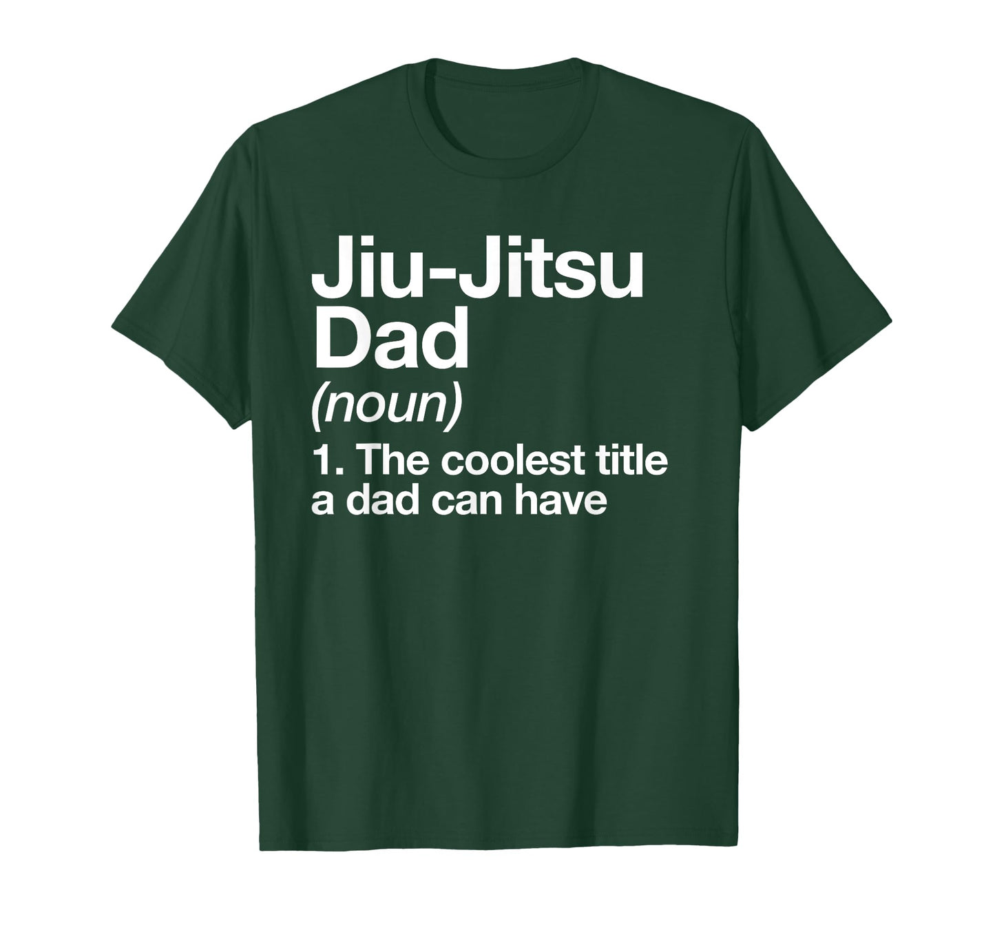 Jiu-Jitsu Dad Definition Funny Sports Martial Arts T-Shirt