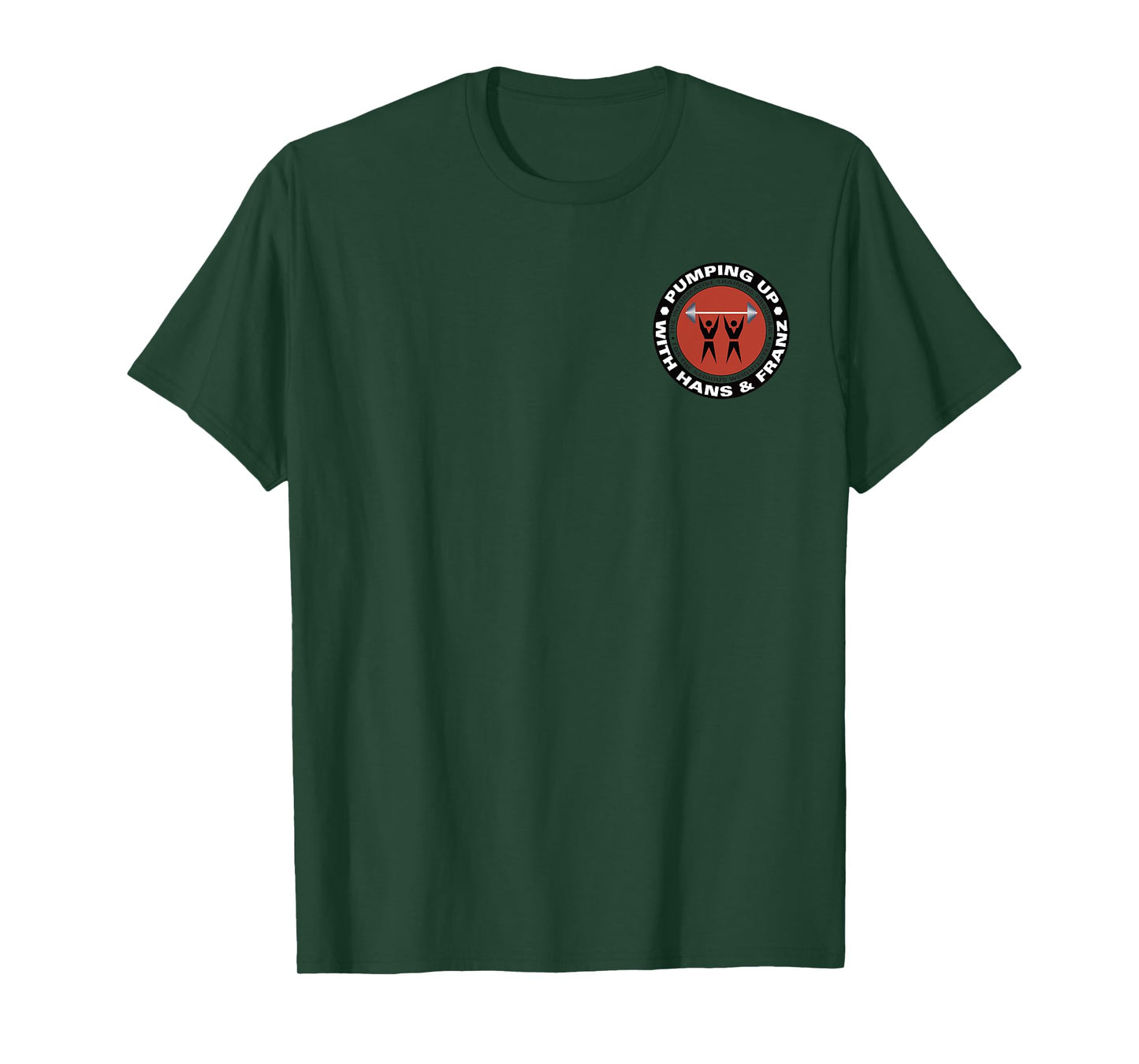 SNL Hanz & Franz Gym Front & Back T-Shirt