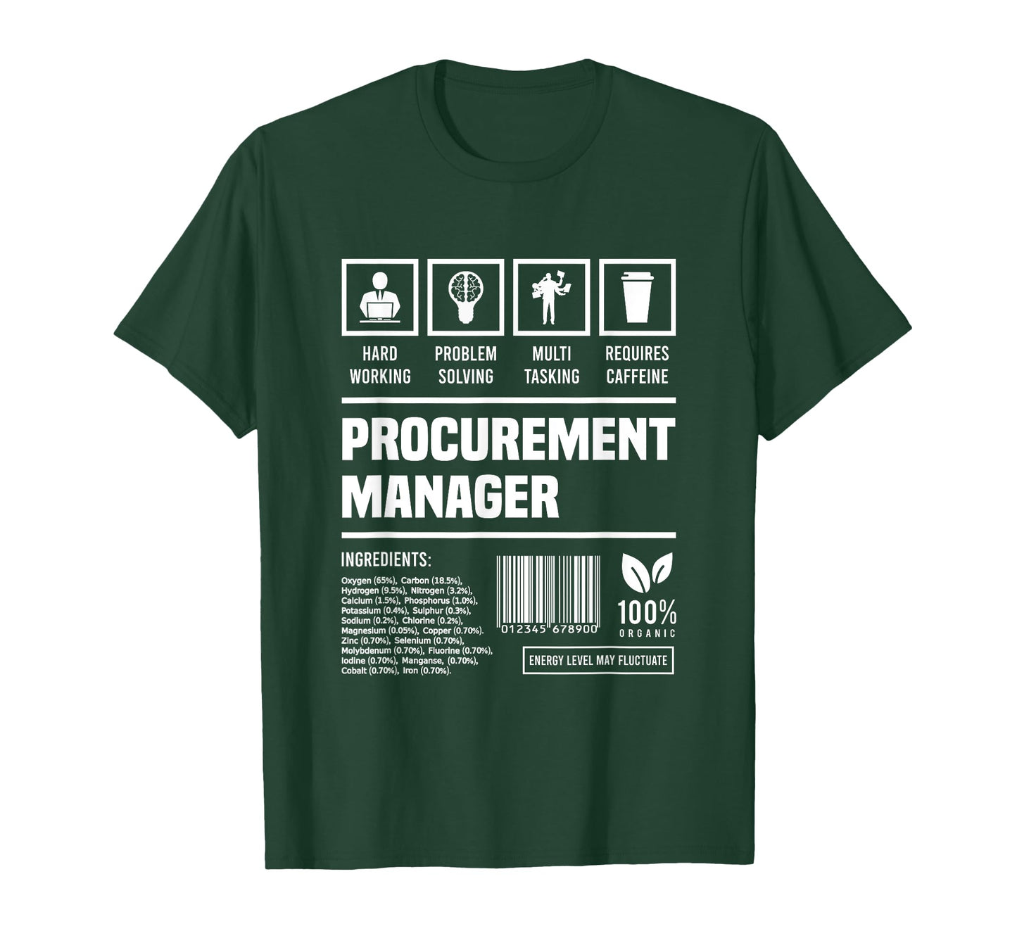 Procurement Manager Gift Idea Funny T-Shirt