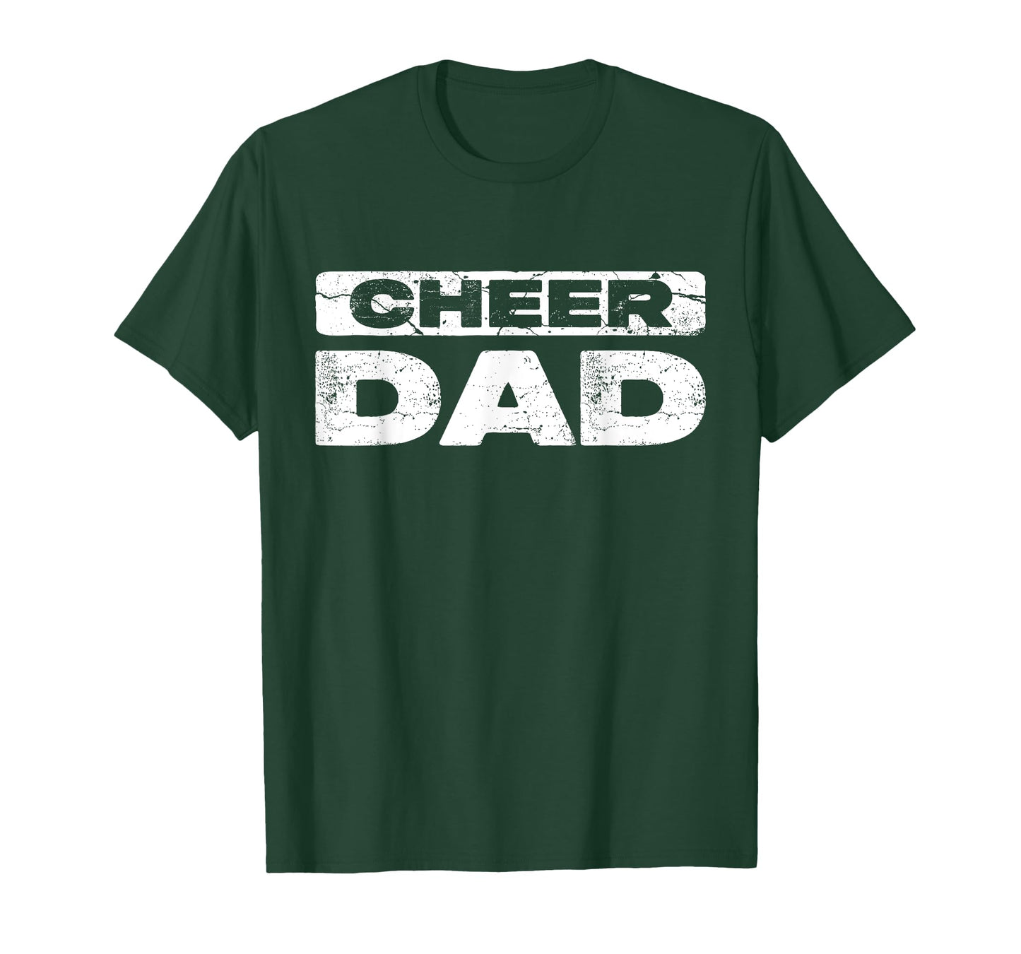 Cheer Dad Shirt Men Fathers Day Cheerleading Dad T-Shirt