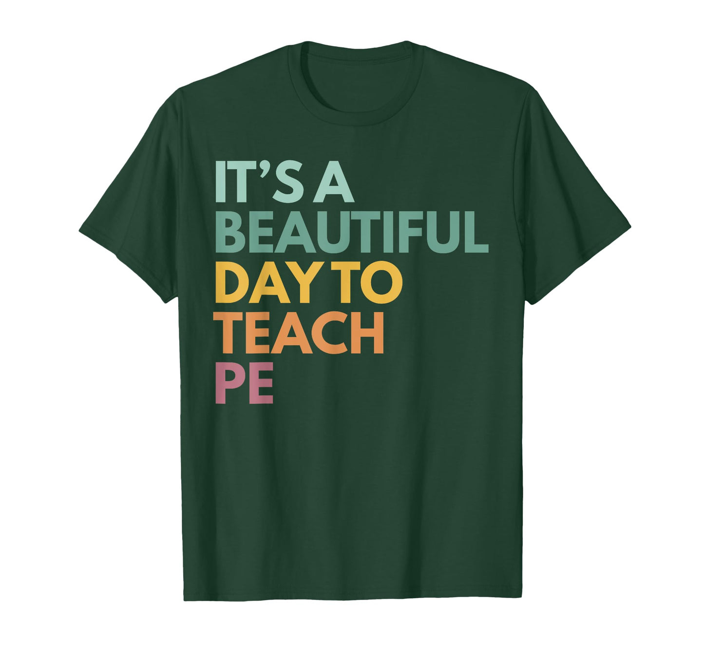 It's A Beautiful Day To Teach PE T-Shirt