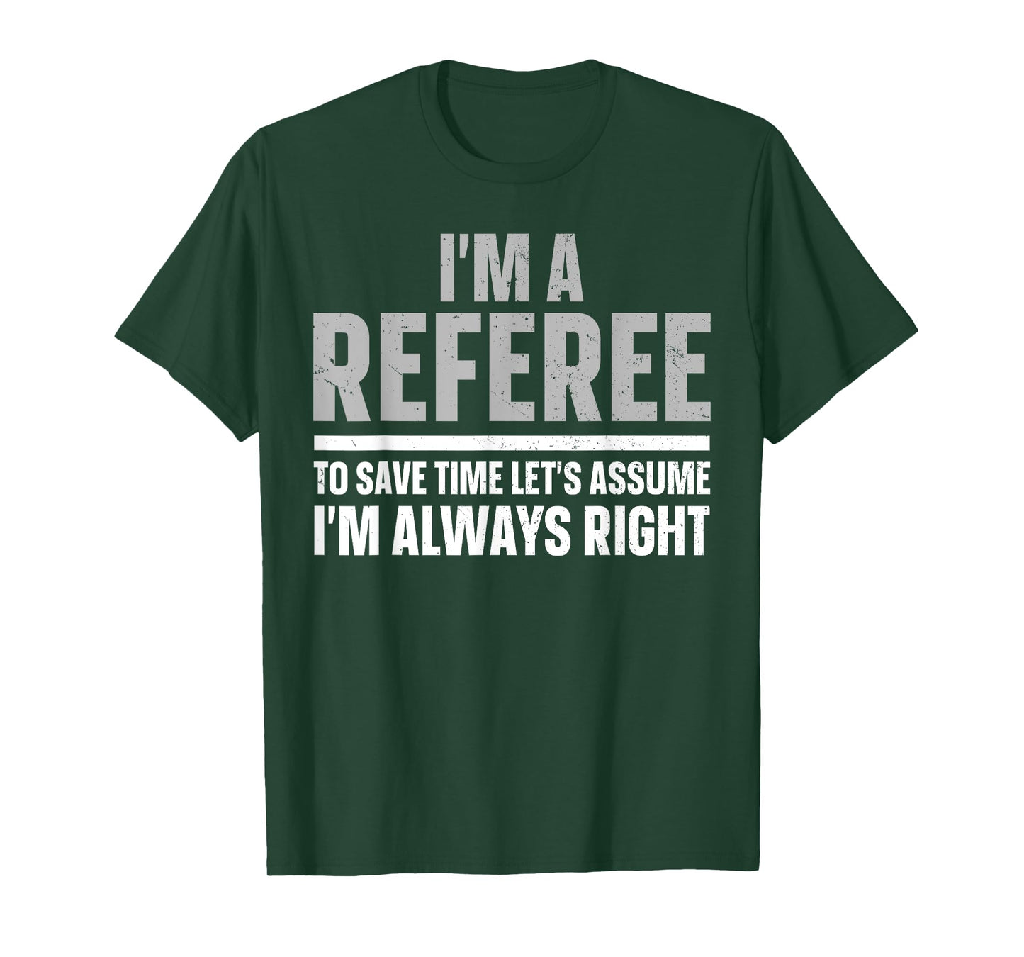 Cool Referee Design For Men Women Reffing Sports Ref Referee T-Shirt