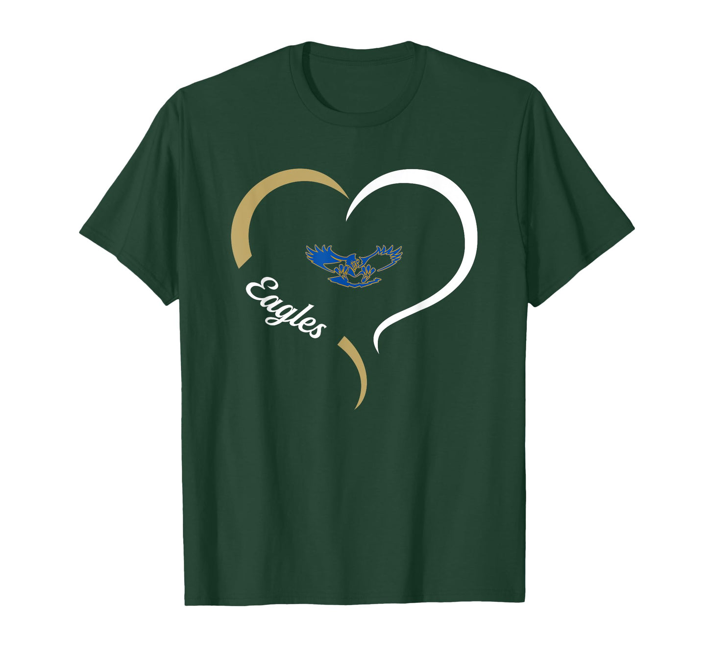 Sandra Day O'Connor Eagles Logo Half Heart Slogan HS T-Shirt