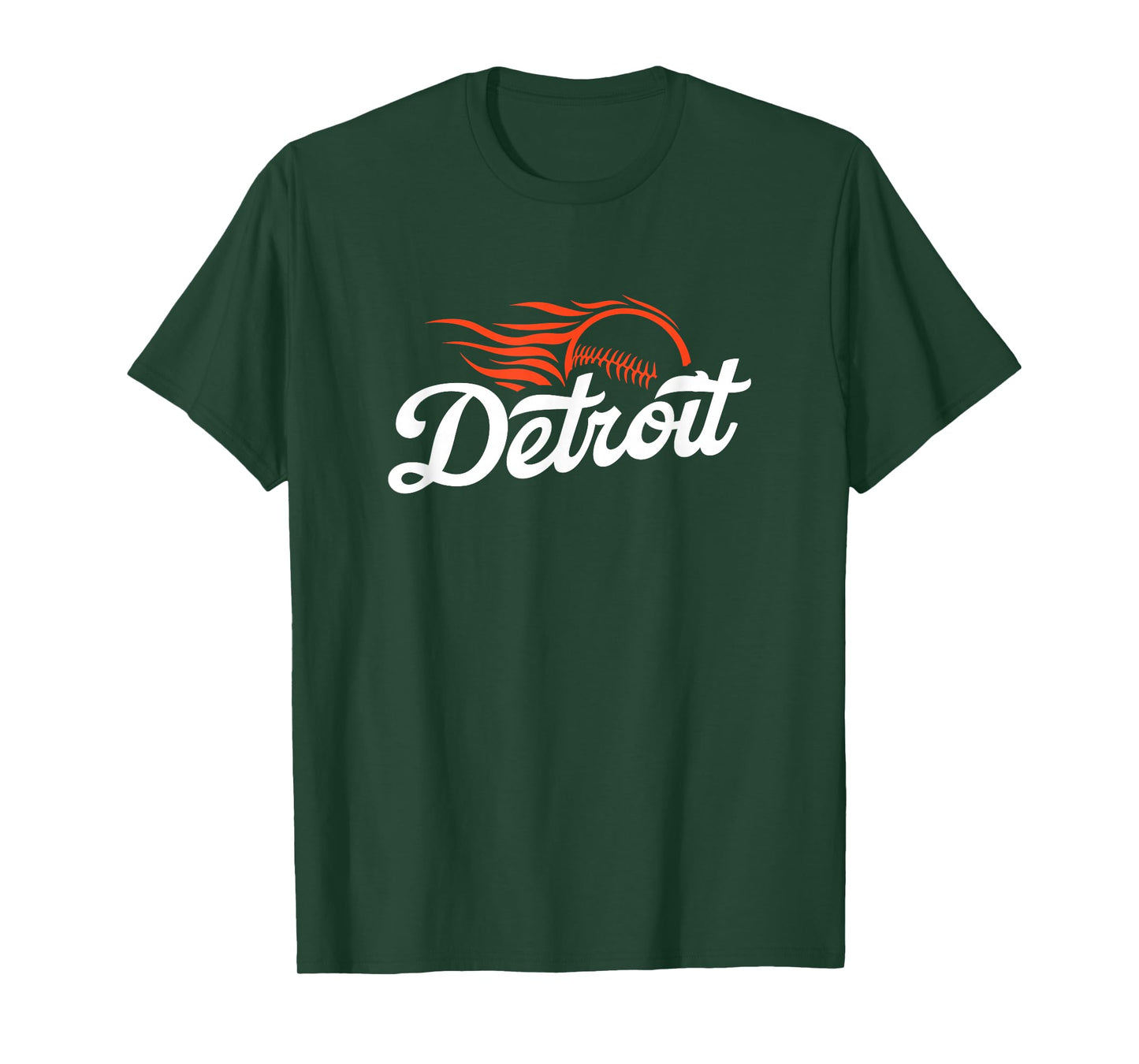 Detroit Baseball Vintage Minimalist Retro Baseball Lover T-Shirt