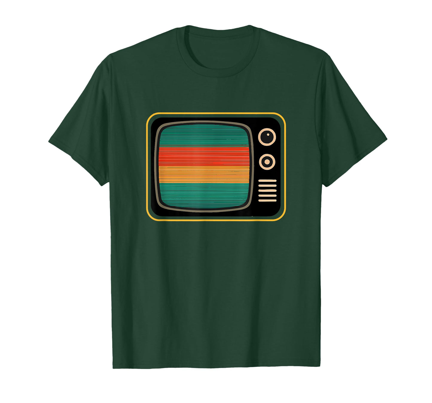 Retro TV Screen Old School Vintage Nostalgia Tech Costume T-Shirt
