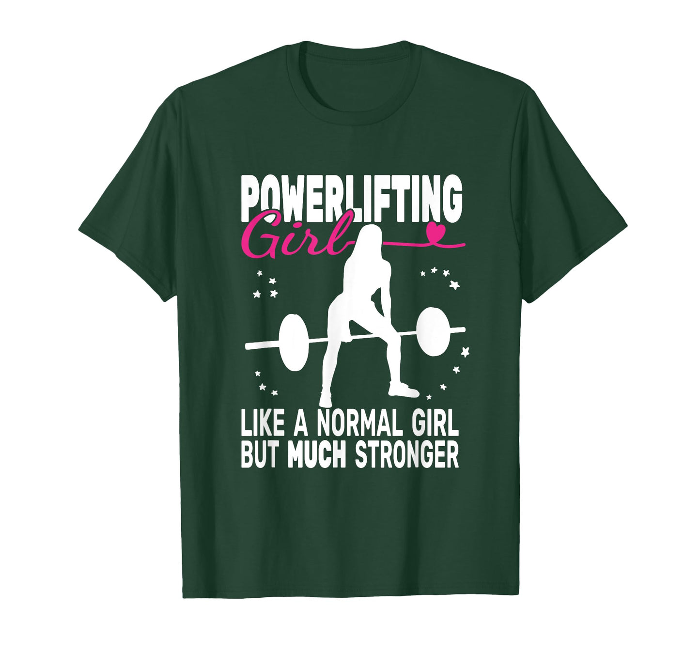 fitness gym powerlifter powerlifting weightlifting for women T-Shirt
