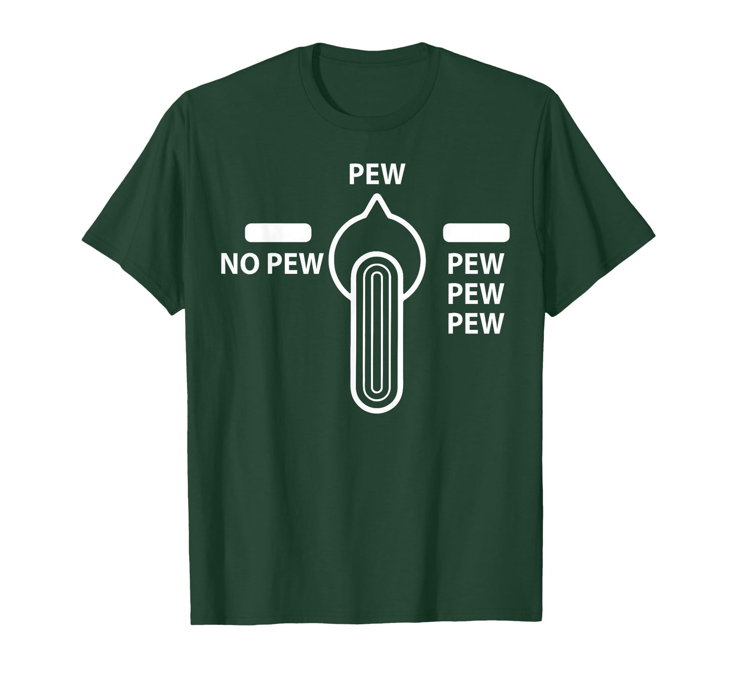Pew No Pew - Pew-Pew-Pew T-Shirt