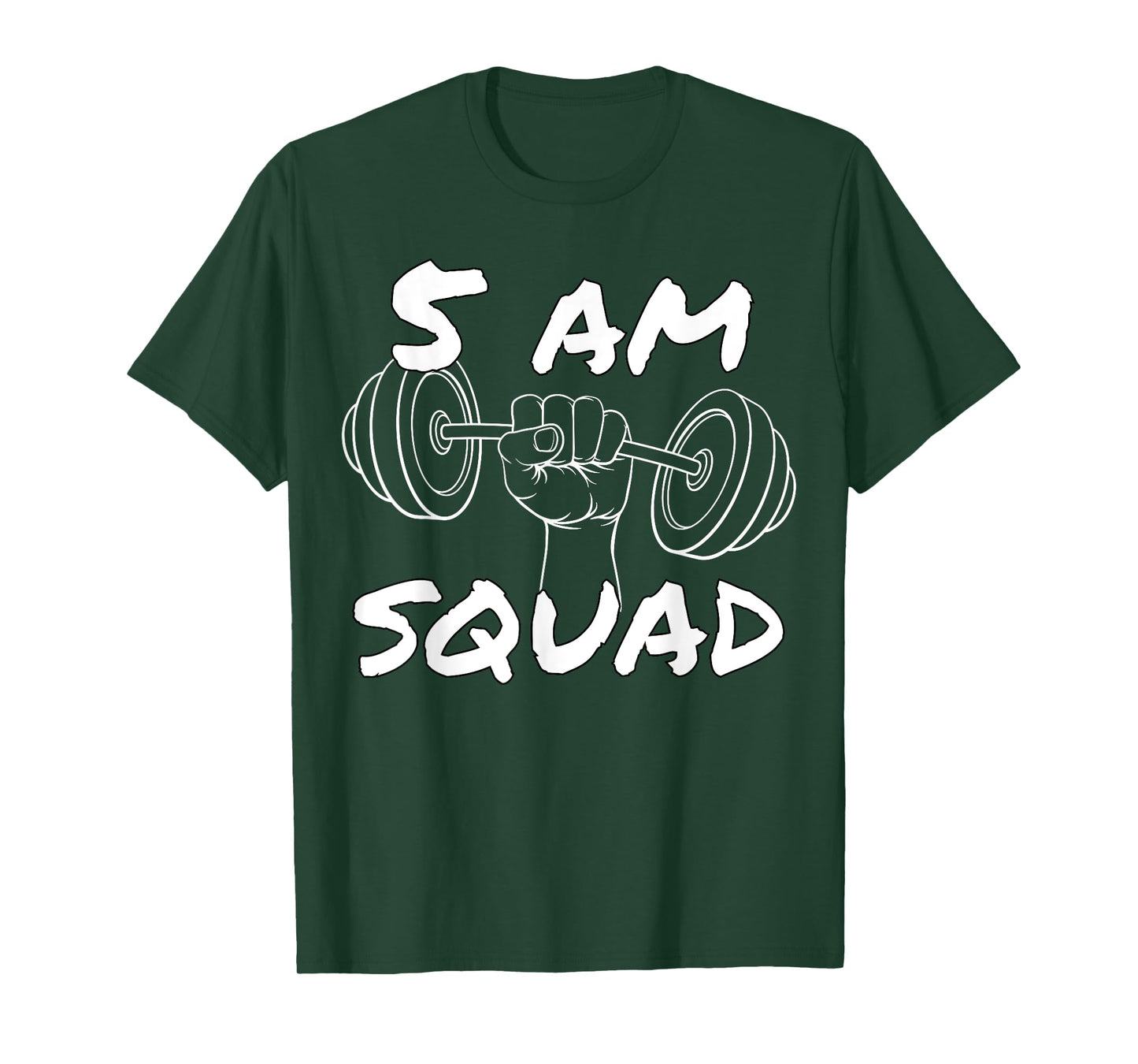 5 AM Squad | Funny Gym Workout Quote Apparel T-Shirt