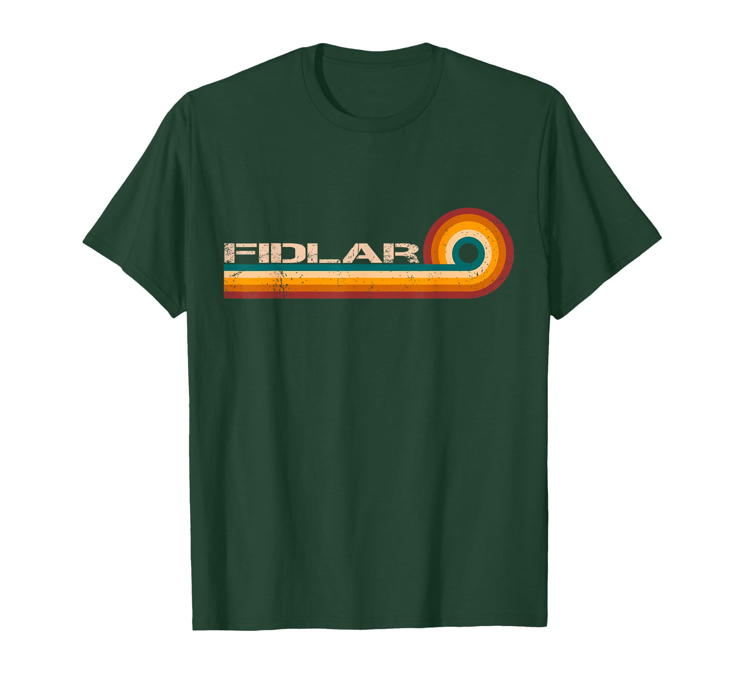 Fidlar Retro Stripes Musician Vintage T-Shirt