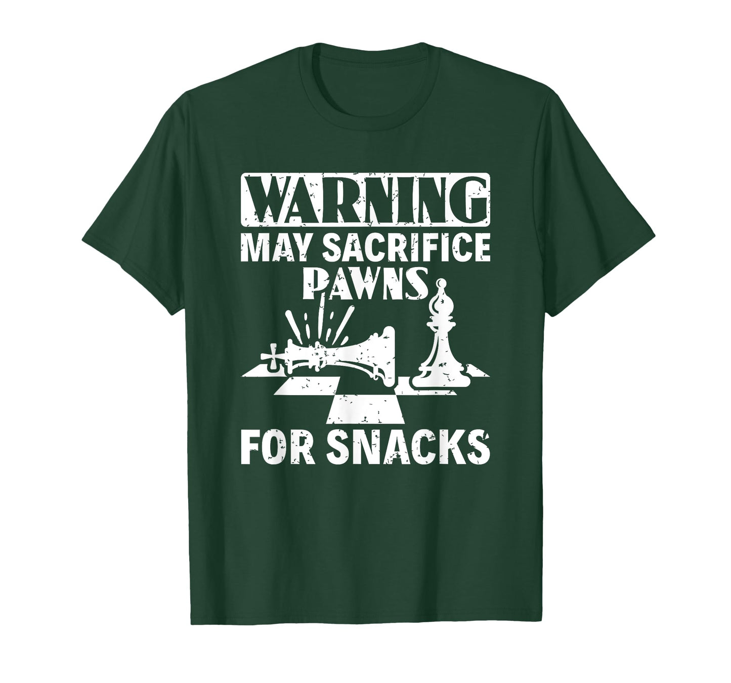May Sacrifice Pawns For Snacks Board Game Chess Player T-Shirt