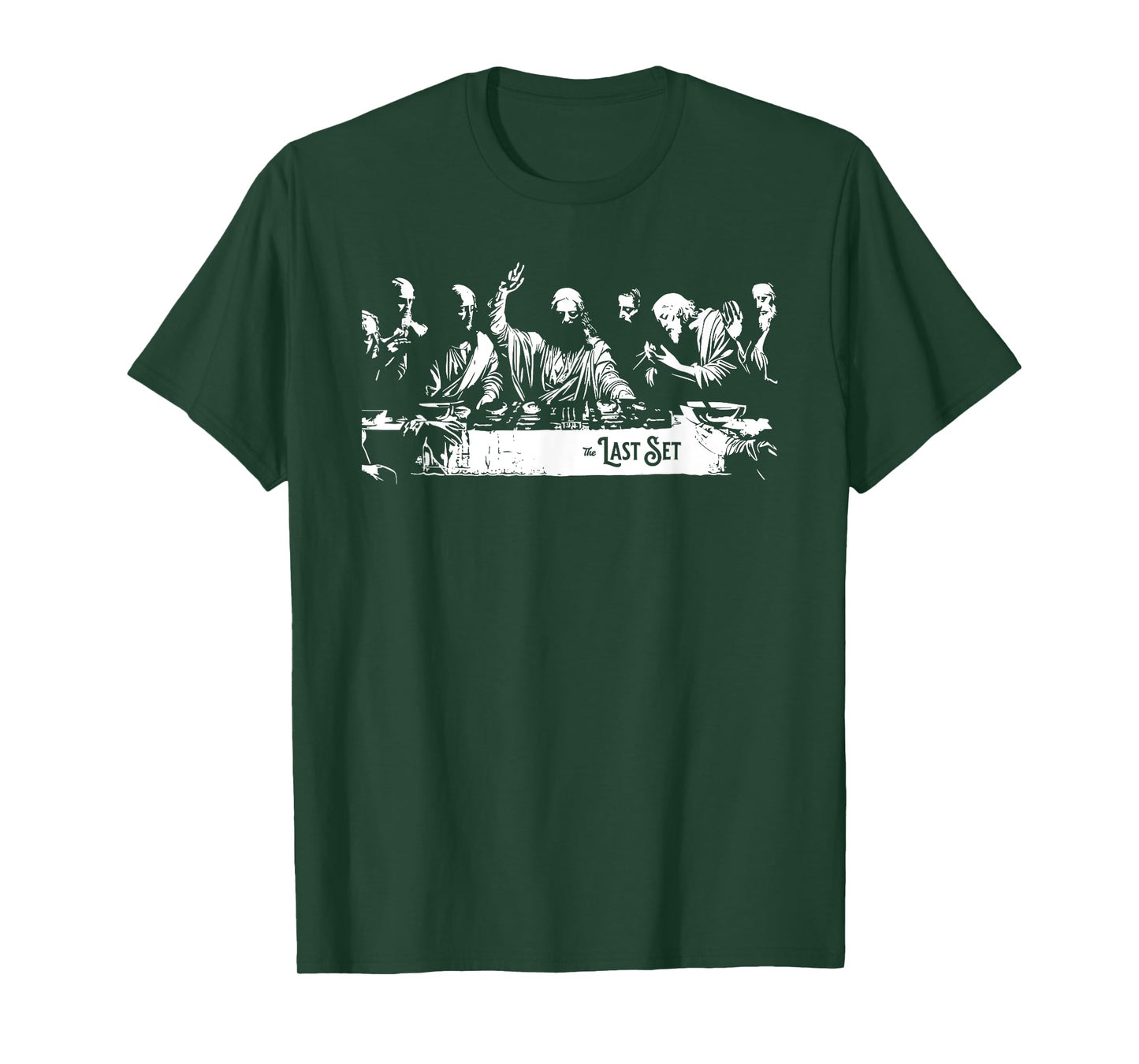 The Last Set Jesus DJ Festival Music Rave Season T-Shirt
