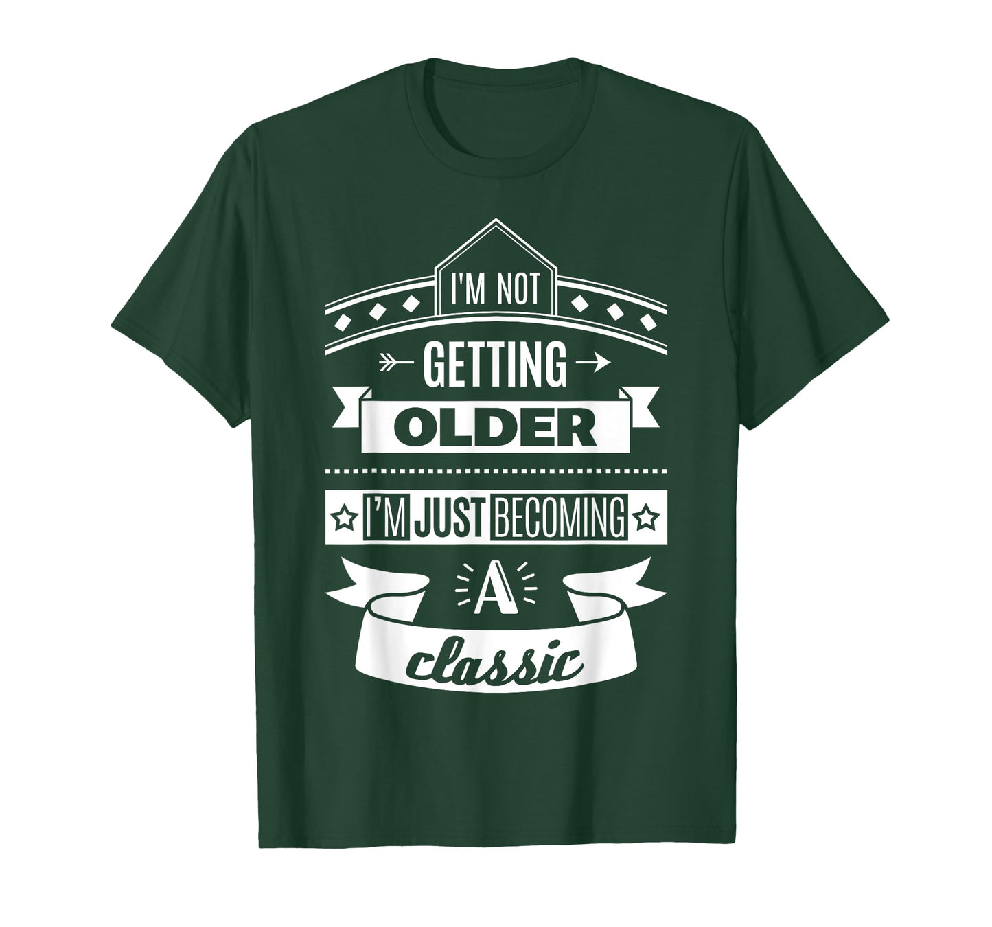 I'm Not Getting Older Funny Birthday Gift Adult Shirt T-Shirt
