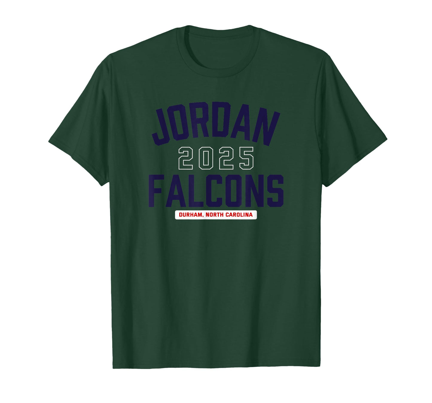 Jordan Falcons Durham, North Carolina 2025 T-Shirt