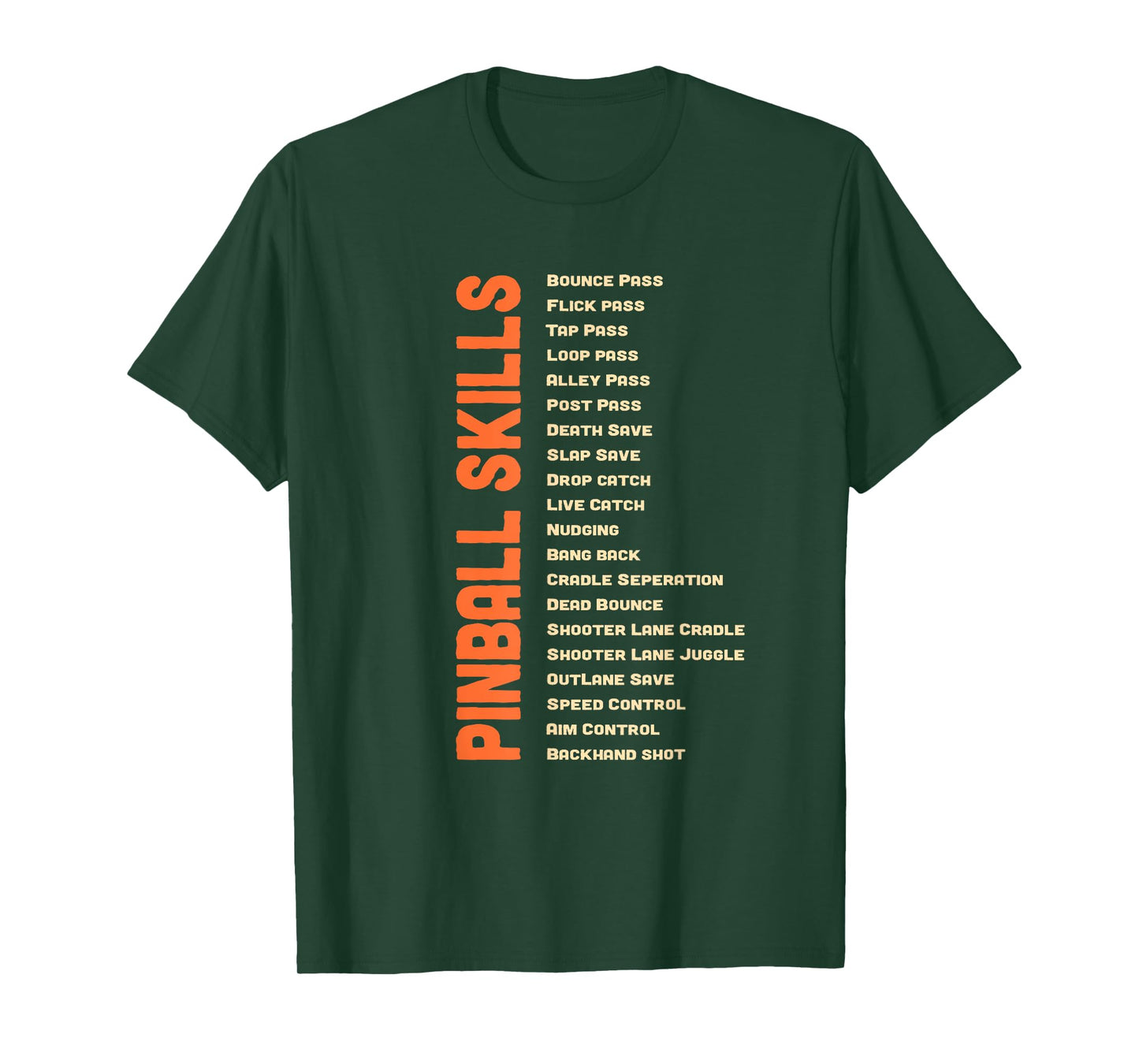 Pinball Skills - Retro Pinball T-Shirt
