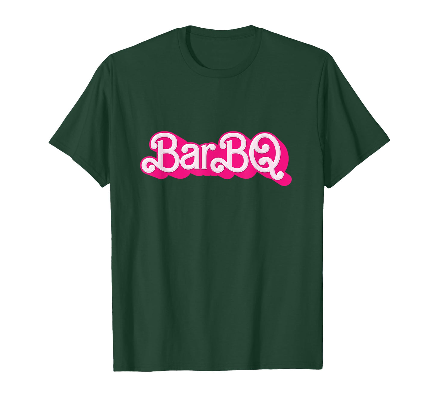 BarBQ Pink Retro Funny Barbecue Classic Girl Grilling Gear T-Shirt