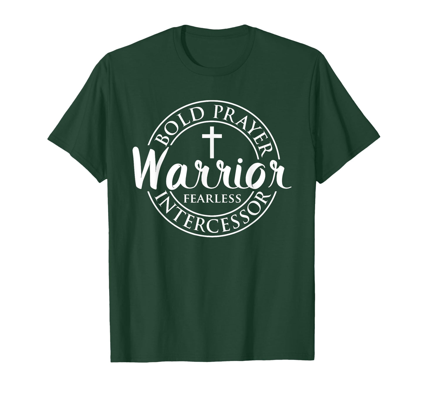 Bold Prayer Warrior Fearless Intercessor, Religion Christian T-Shirt