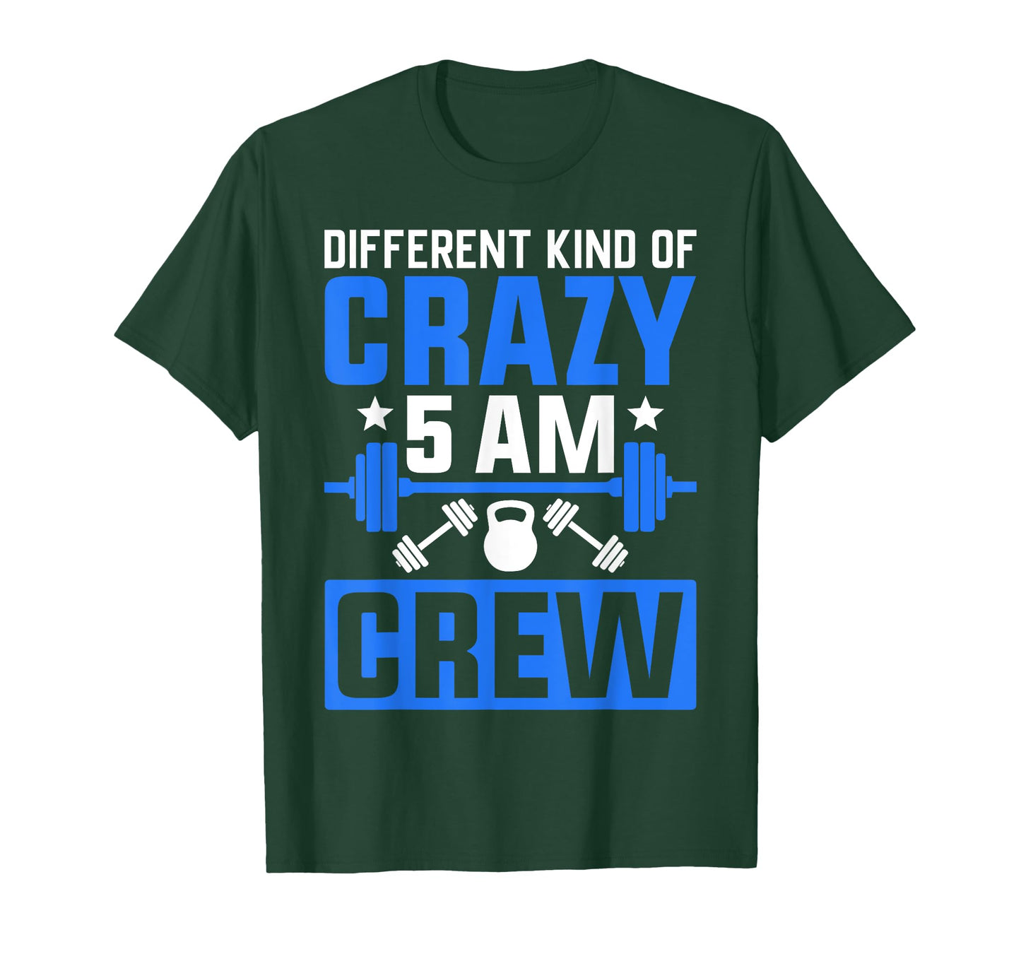 Workout Squad 5AM Crew Funny Gym Quote T-Shirt