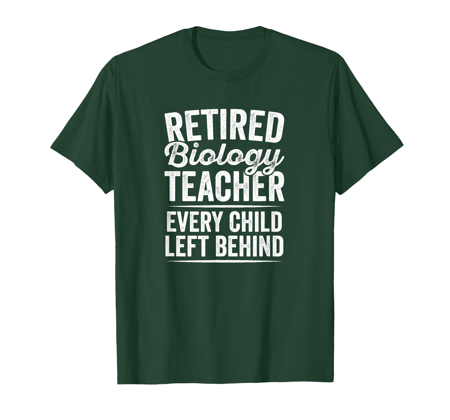 Retired Biology Teacher T-Shirt Teaching Retirement Gift T-Shirt