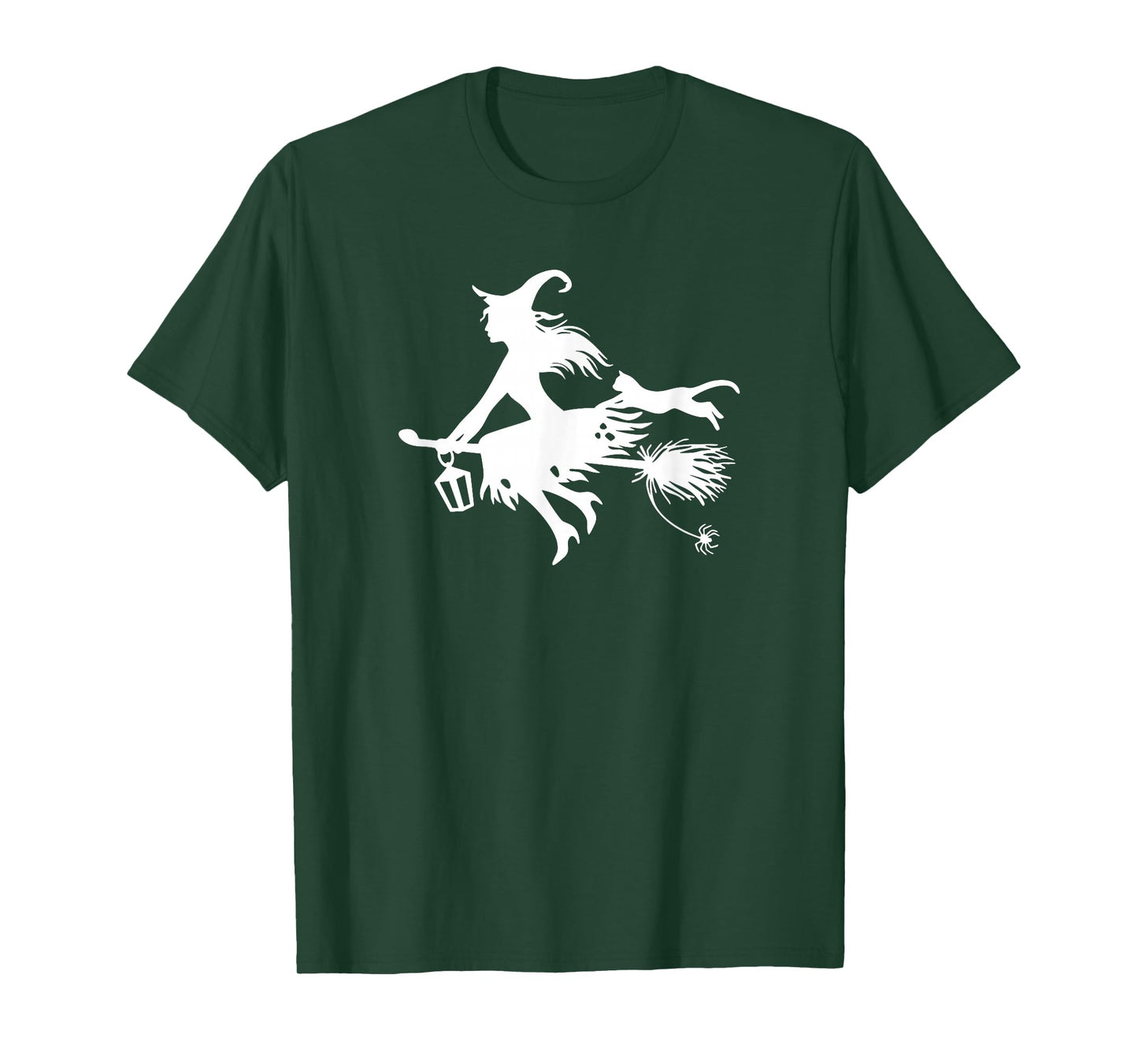 Yes I Can Drive A Stick Funny Halloween Witch Cat (2 Sides) T-Shirt