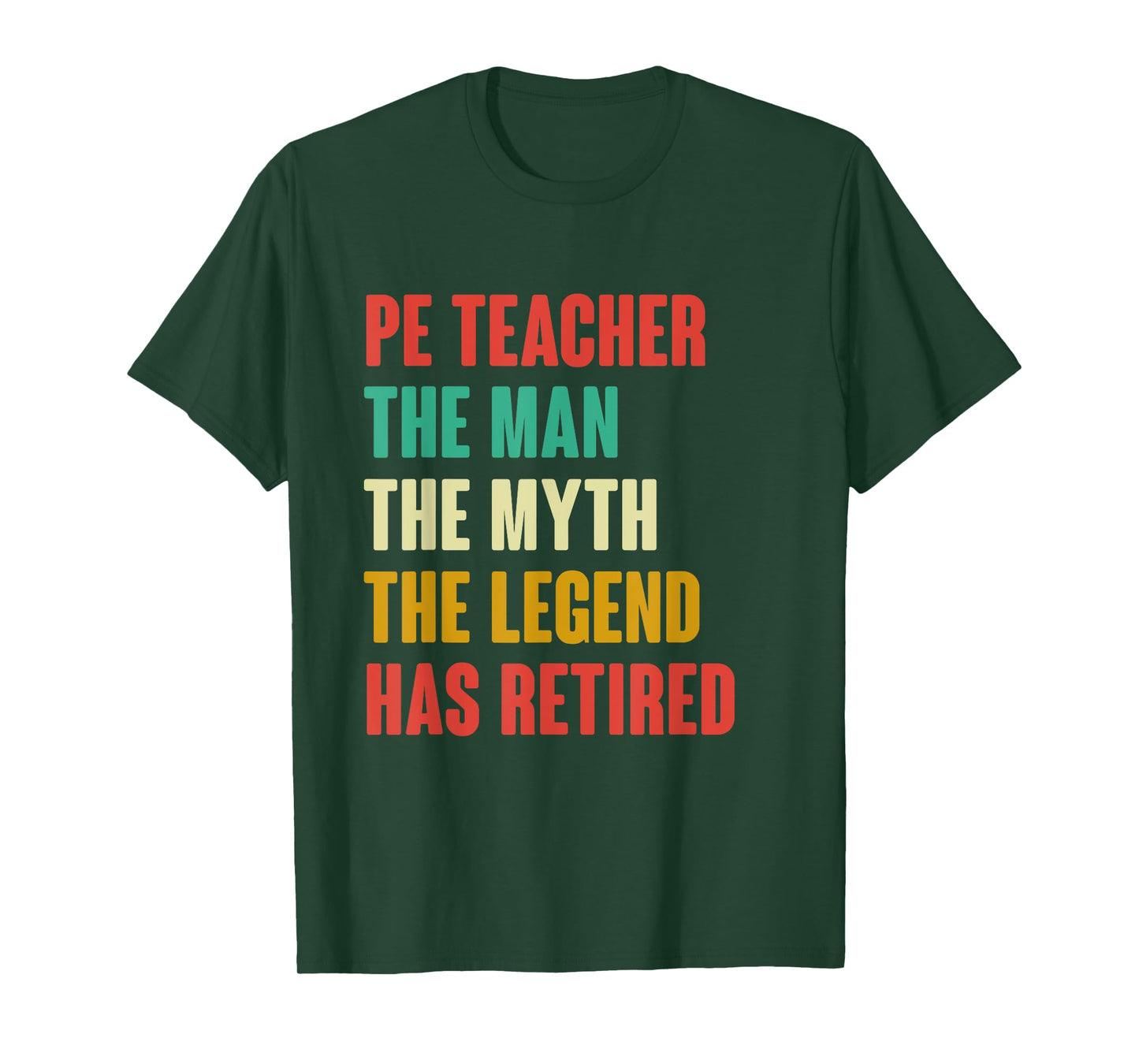 PE Teacher Retired Shirt Retirement Retire T-Shirt