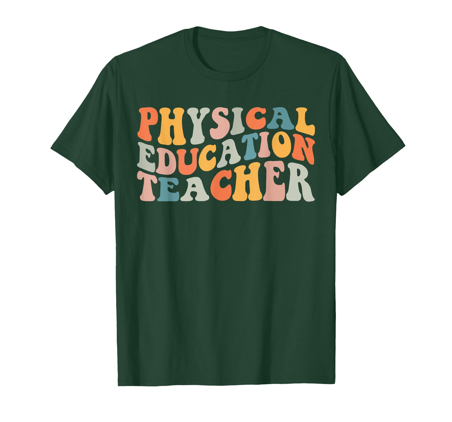 PE Teacher Vintage retro groovy Physical Education Teacher T-Shirt for Men Women