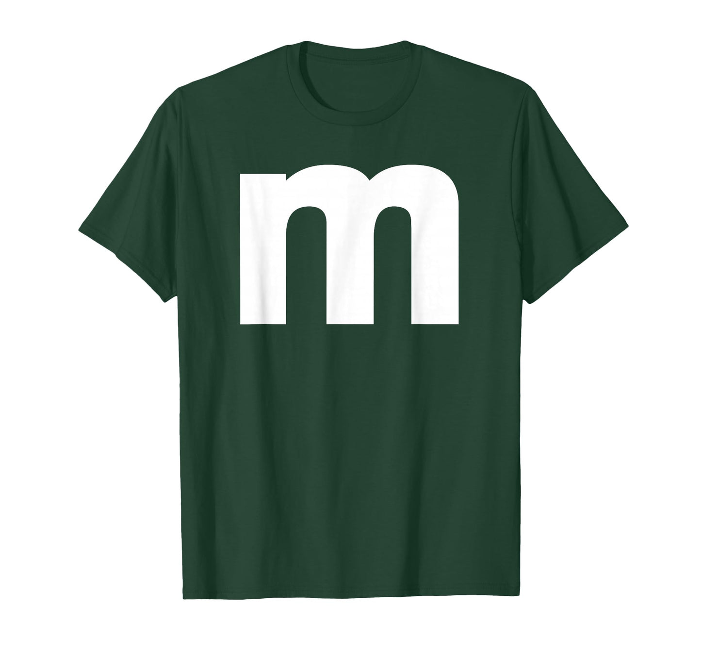 Letter M Capital Alphabet, Groups Halloween T-Shirt