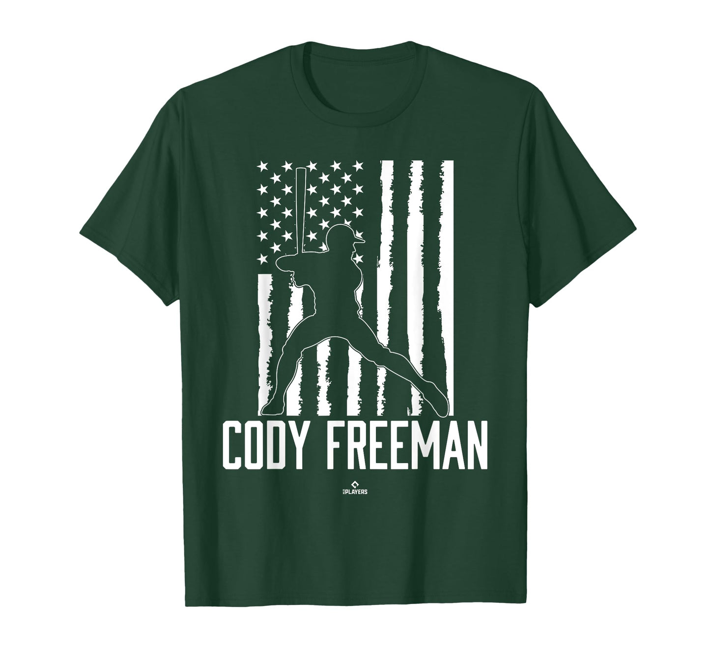 Distressed Flag Swing Cody Freeman Prospect Baseball Fan T-Shirt
