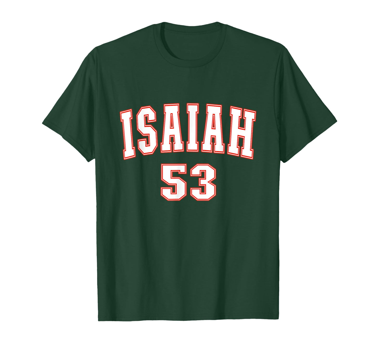 Isaiah 53 Chapter Christians Back to the Word of Bible T-Shirt