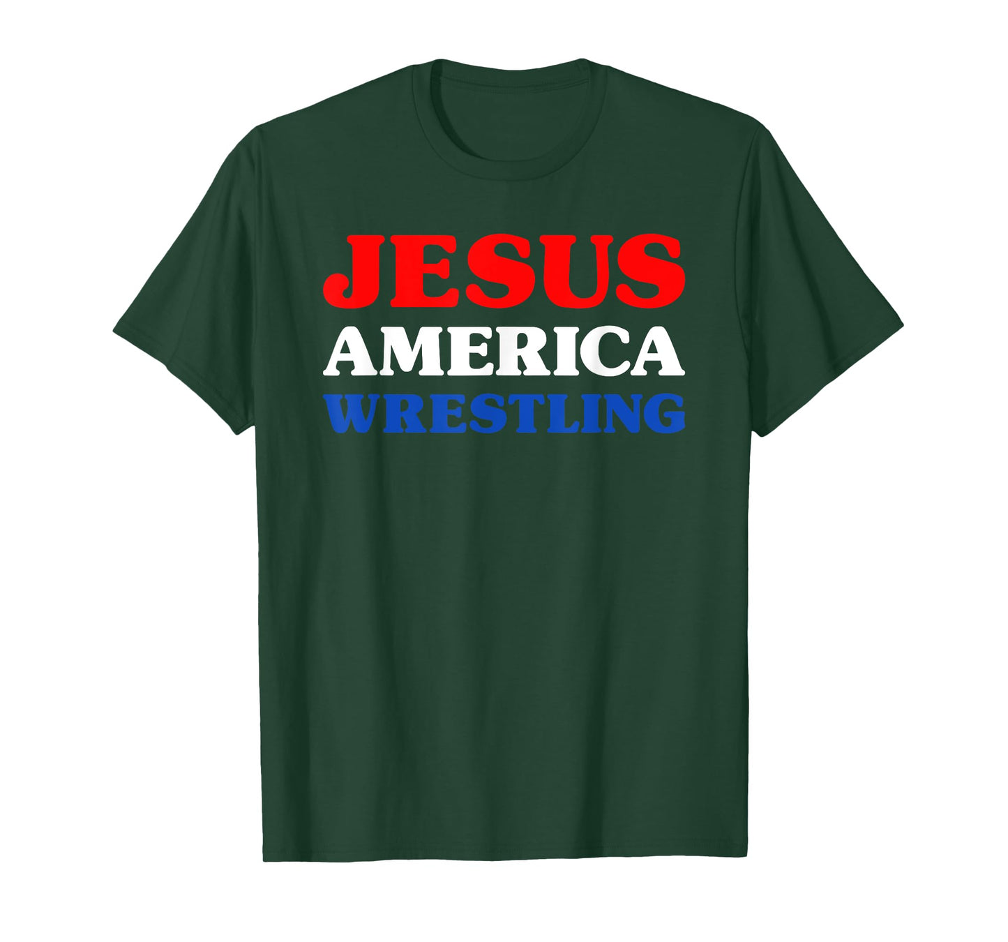 Wrestling for Wrestler I Love Wrestling Jesus and Wrestling T-Shirt