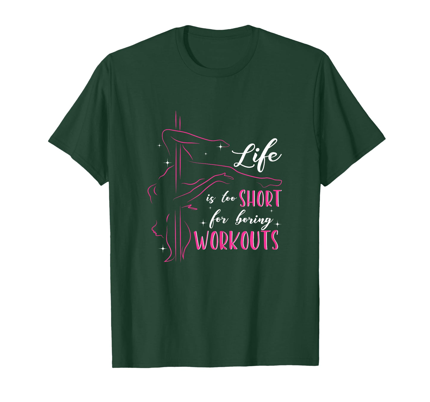 Pole Dance Shirt Fitness Workout Pole Dancing T-Shirt