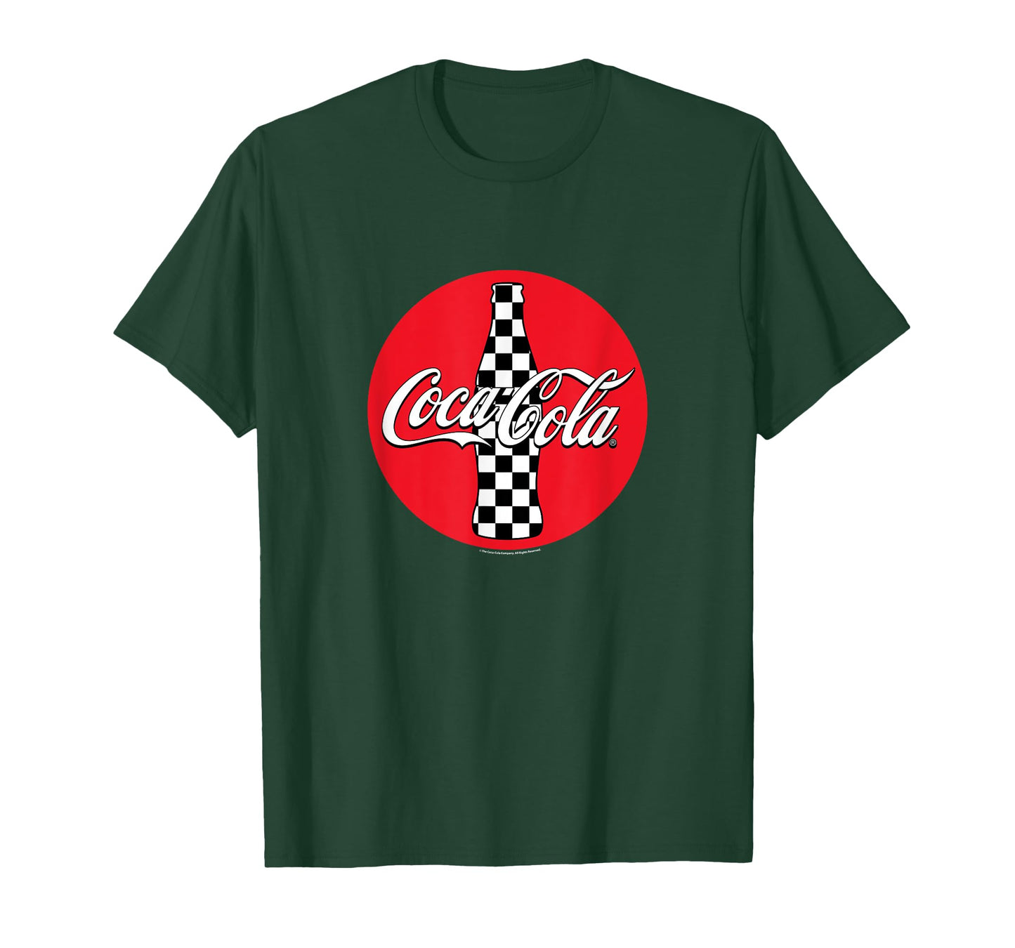 Coca-Cola Racing Checkerboard Red Label Coke T-Shirt