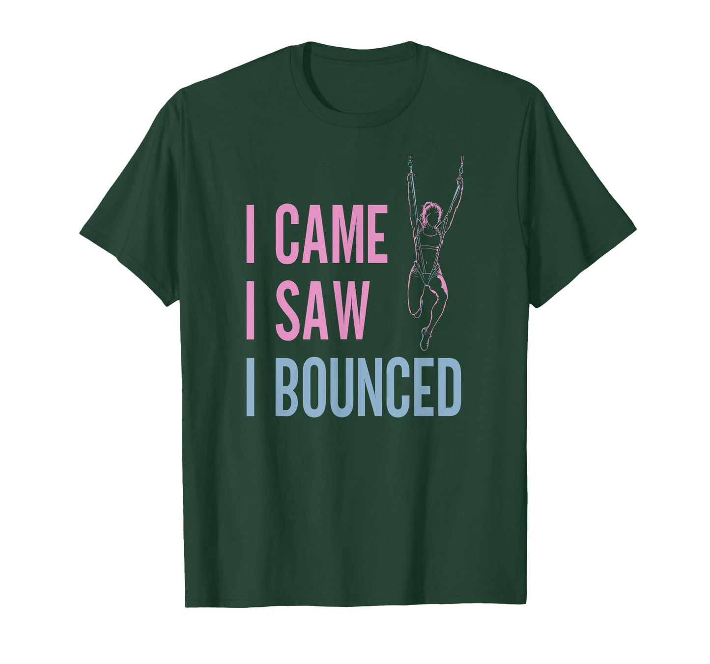 Bungee Fitness Classes Sling Workout Exercise Gym Humor T-Shirt