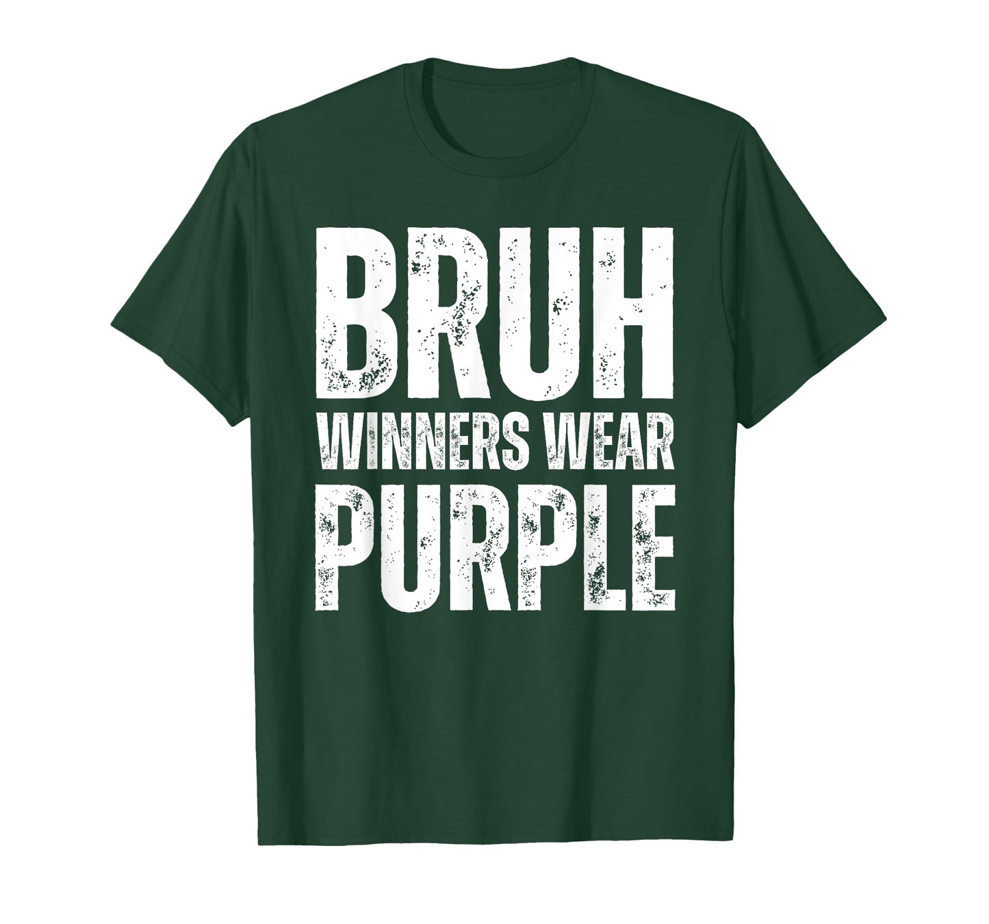 Winners Wear Purple Team Spirit Week Game Color Sports day T-Shirt