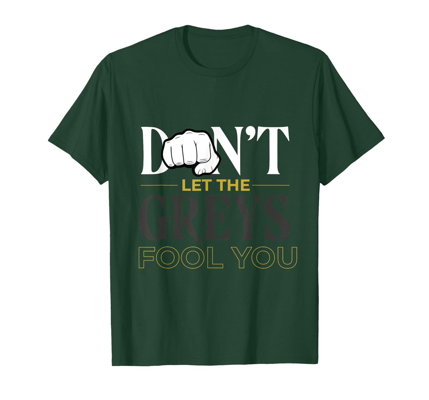 Exercise Gym Rat Don't let the Grey Hair Fool You Workout T-Shirt