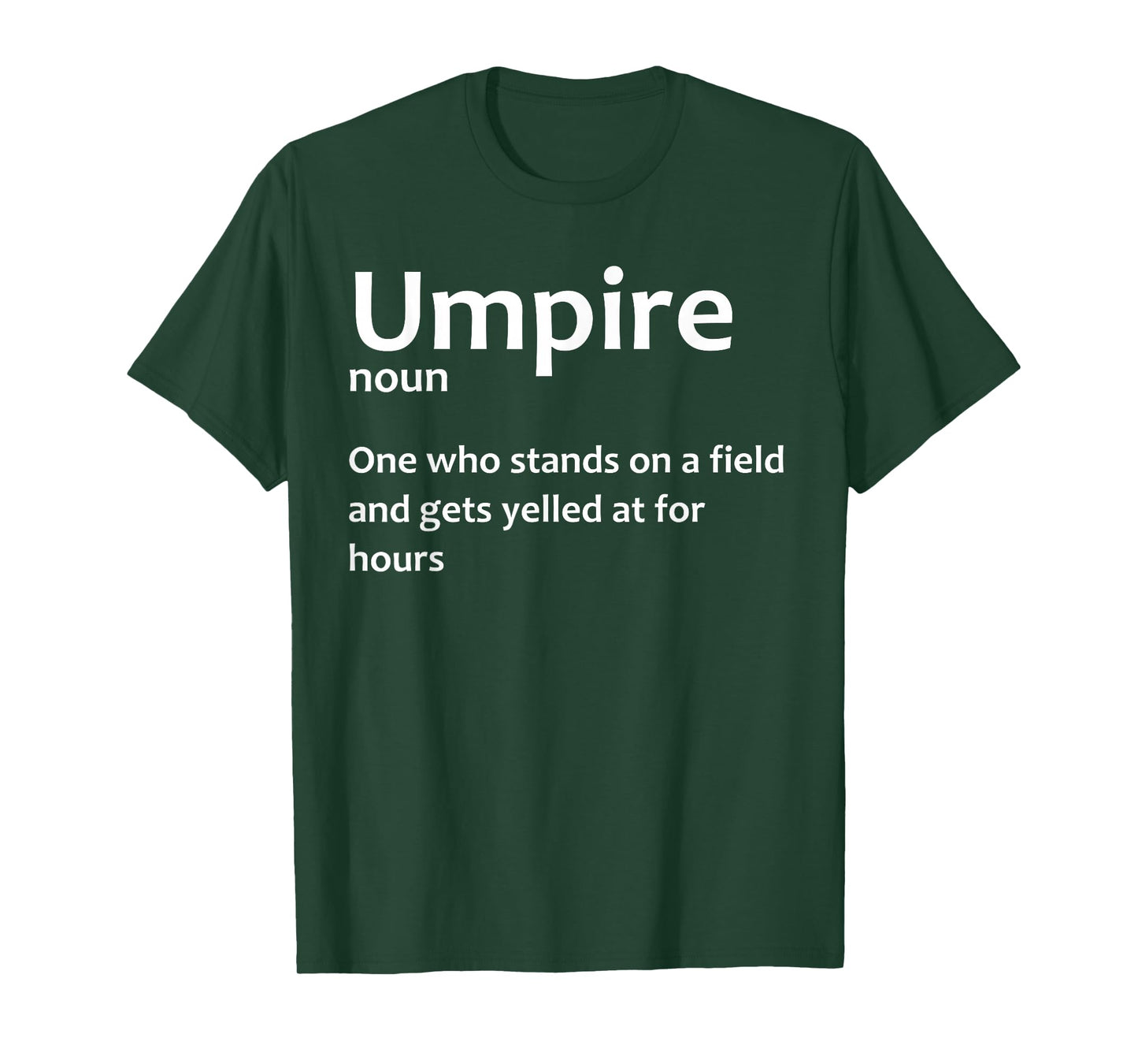 Best Umpire Design For Men Women Softball Baseball Umpire T-Shirt