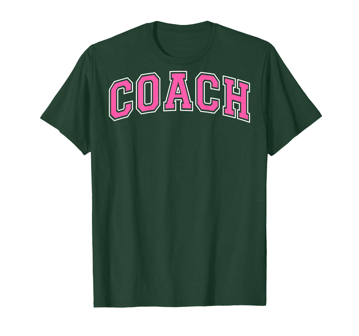 Coach Sports Trainer Vintage Pink White on the back T-Shirt