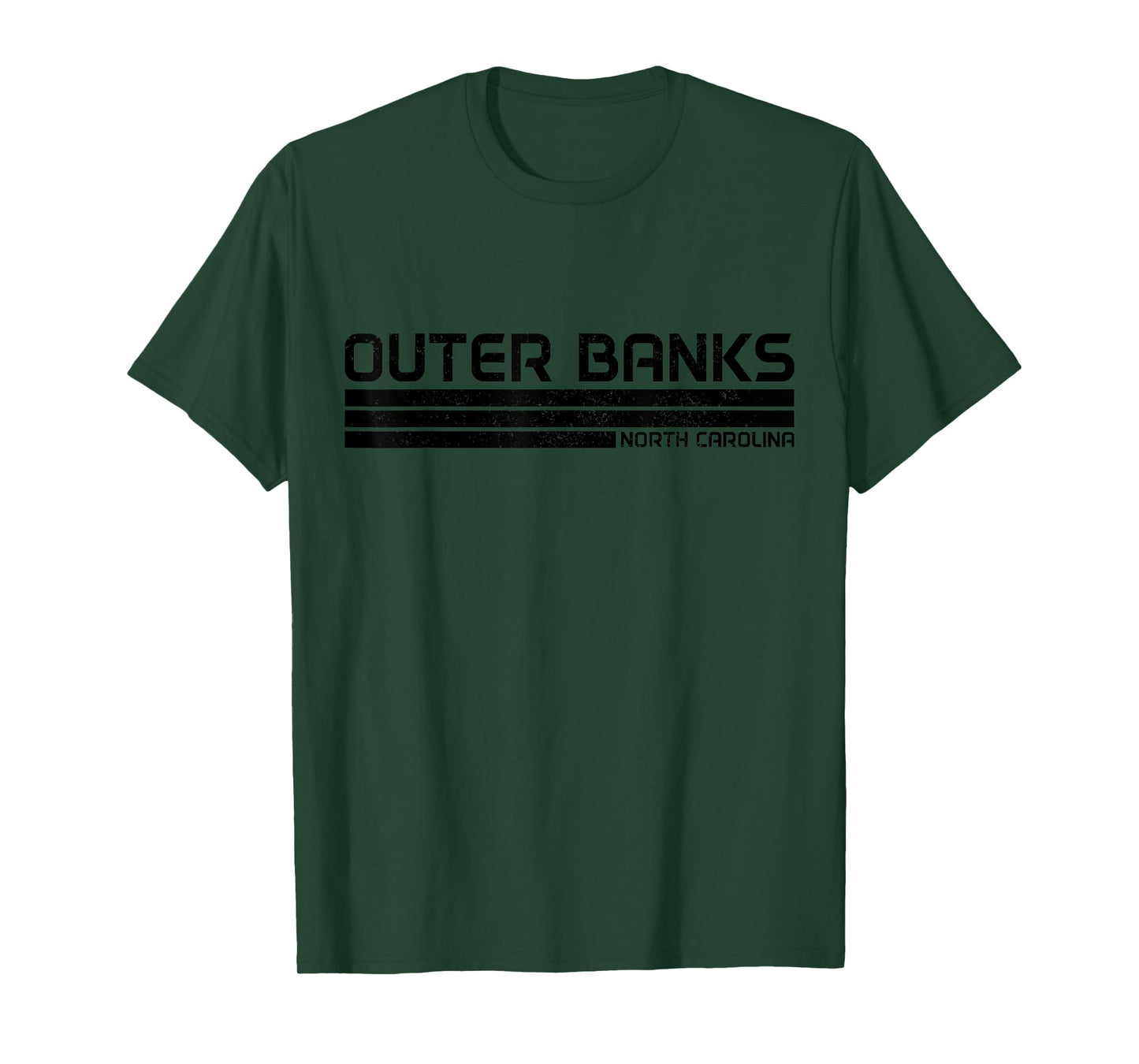 Outer Banks North Carolina Retro Vintage Souvenir T-Shirt