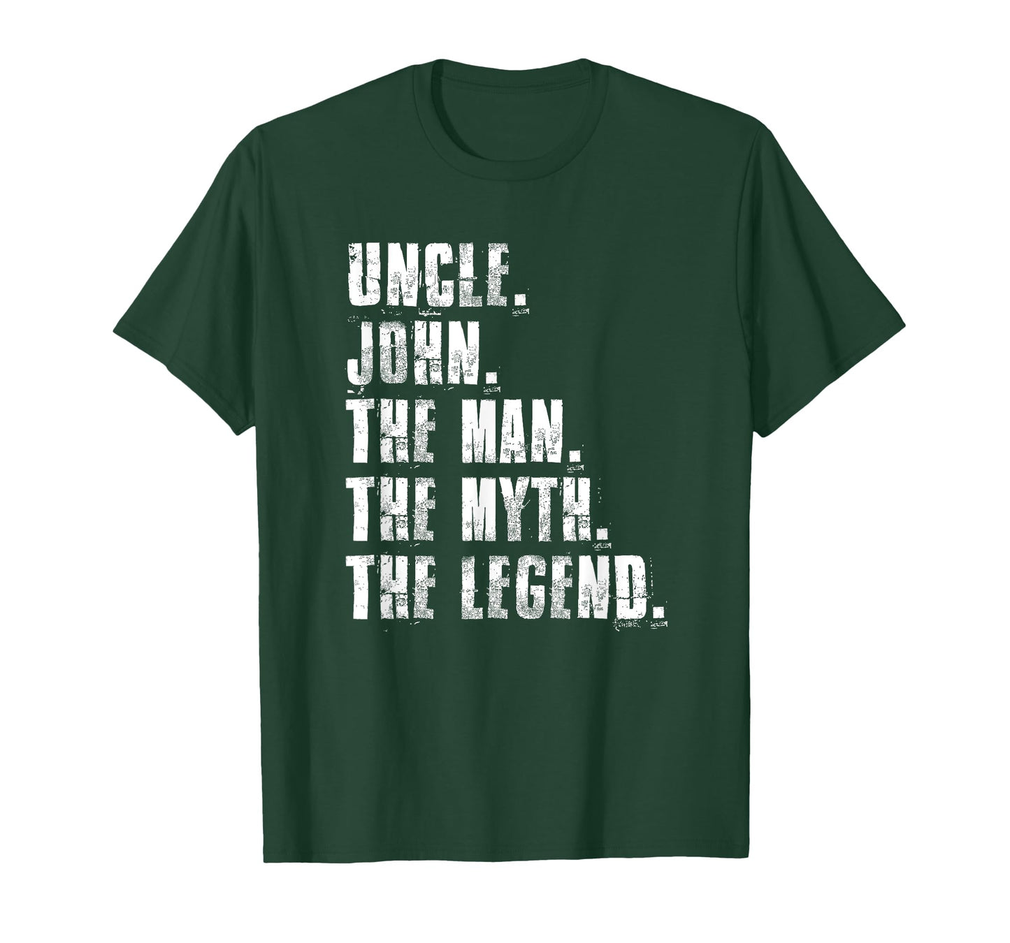 Uncle John The Man The Myth The Legend Proud Family T-Shirt